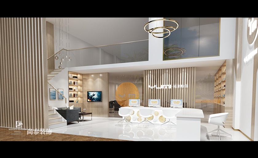 150㎡品牌快印店裝修設(shè)計(jì) | 裕米快印