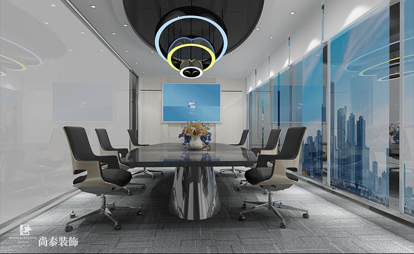 280㎡城市建設公司辦公室裝修設計 | 中融德匯