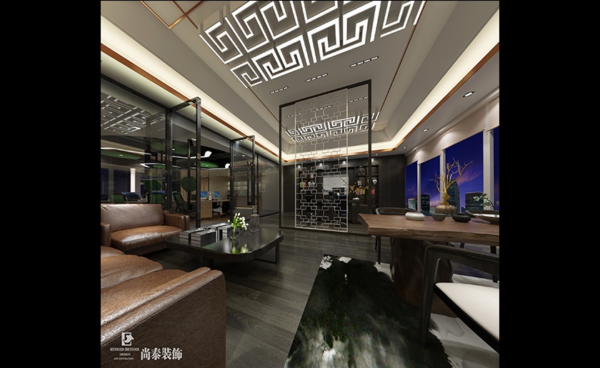 280㎡城市建設公司辦公室裝修設計 | 中融德匯