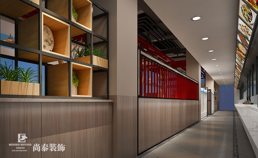 530平米寫(xiě)字樓餐廳裝修效果圖 | 華豐互聯(lián)網(wǎng)大廈