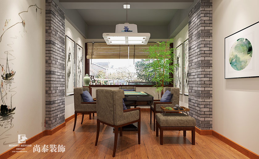 360㎡新中式風(fēng)格茶藝會(huì)所裝修 | 金龍華廣場(chǎng)茶藝會(huì)所