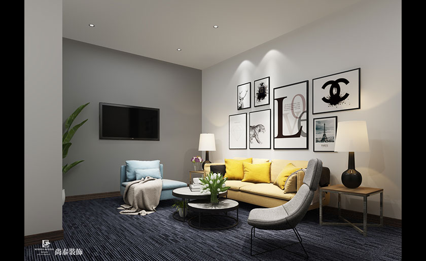 2600平米科技辦公室裝修設(shè)計(jì) | 日博電子