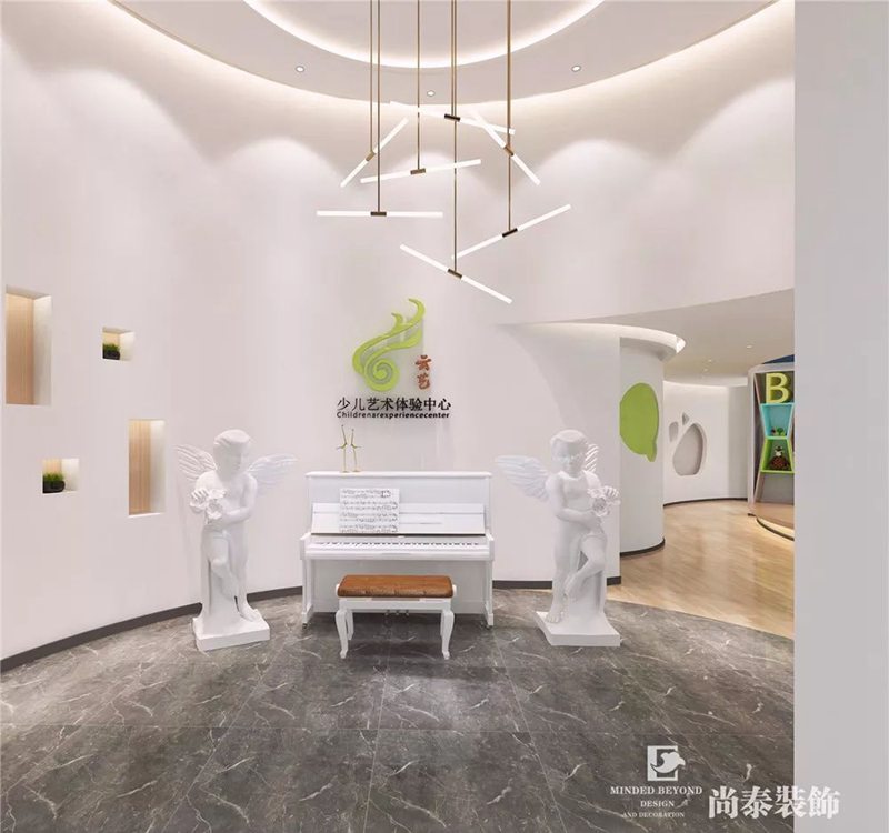 400㎡云藝少兒藝術(shù)體驗(yàn)中心裝修設(shè)計(jì)