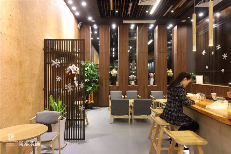 品茶讀書區(qū)裝修實景圖