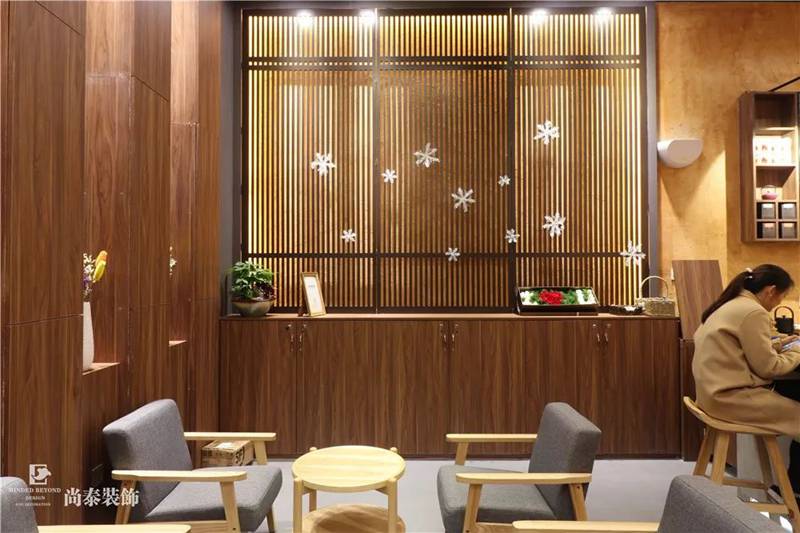 茶飲區(qū)裝修實景圖片
