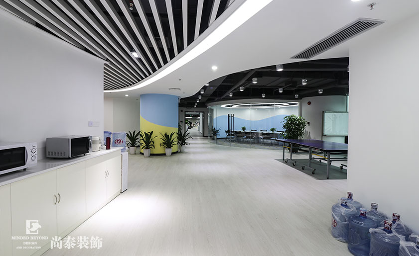 2100㎡招聘公司辦公室裝修實景圖 | 智聯(lián)招聘