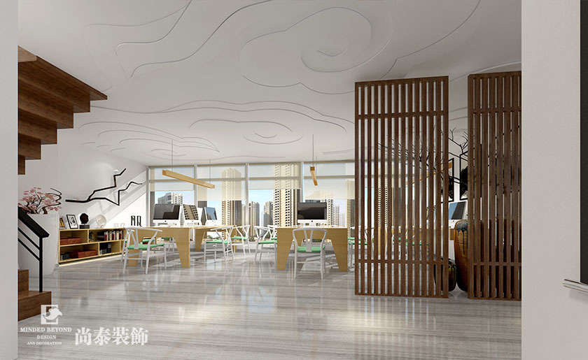 200㎡女性用品展廳+辦公室裝修設(shè)計 | 萱嘉