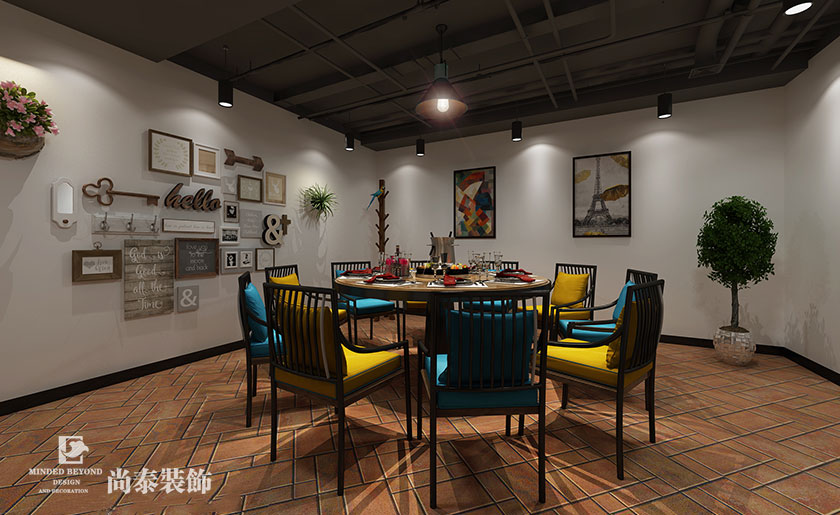 410㎡工業(yè)風格火鍋店裝修 | 沸騰火鍋