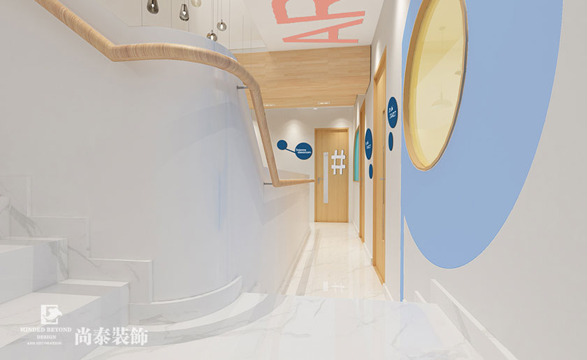 現(xiàn)代簡(jiǎn)約教育培訓(xùn)機(jī)構(gòu)裝修效果圖-歐密加舵教育