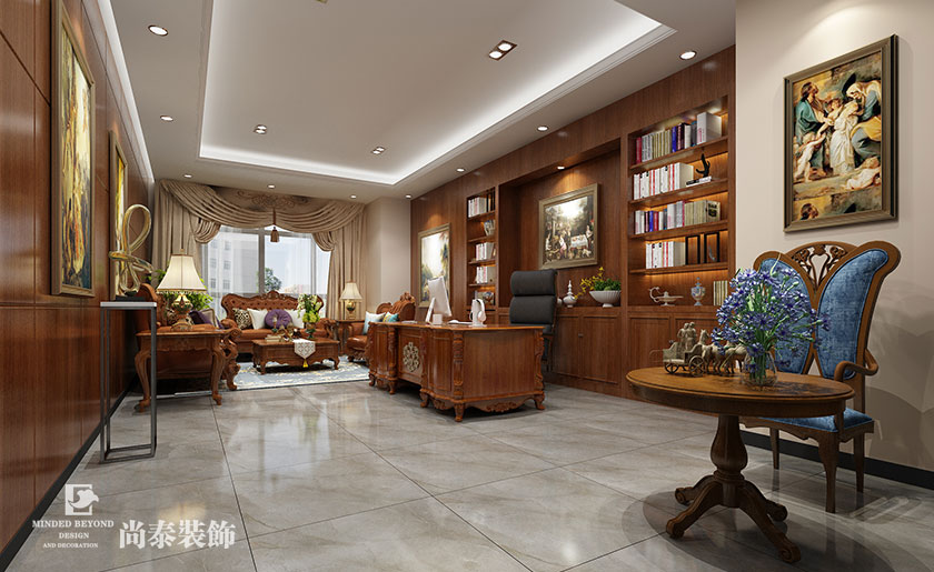 1000㎡教育機構裝修設計 | 樹人教育