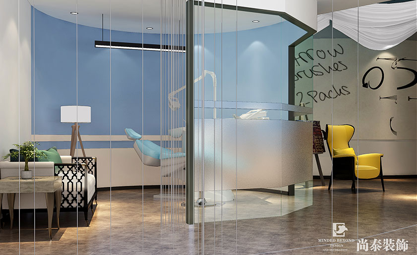 簡約醫(yī)療會(huì)所裝修效果圖-梅利奧醫(yī)療