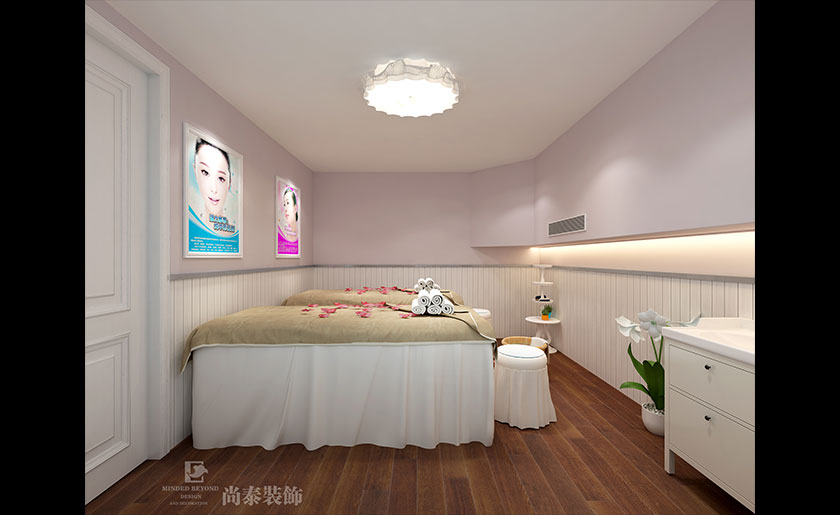 200m2 美容美發(fā)店裝修設(shè)計 | 天意國際