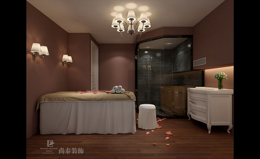 200m2 美容美發(fā)店裝修設(shè)計 | 天意國際