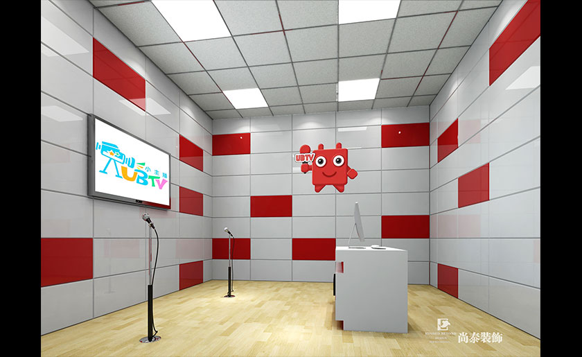 270平米主播培訓(xùn)空間裝飾設(shè)計(jì) | UBTV小主播