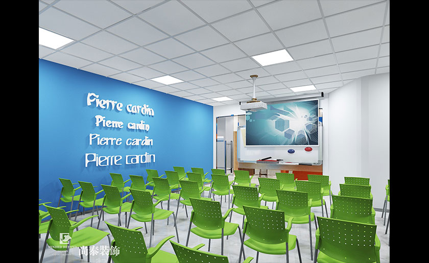 500㎡ 中小學課外教育機構(gòu)裝修設計 | 博龍教育