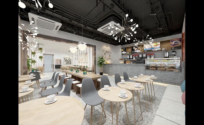 150平米現(xiàn)代簡約唯美餐廳設(shè)計 | 黑鳳梨