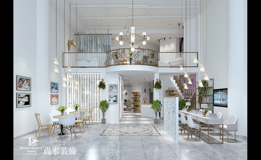 400㎡ 美容美甲店裝修設(shè)計 | 瑪莉婭