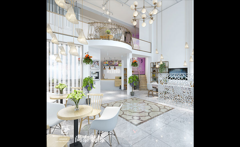 400㎡ 美容美甲店裝修設(shè)計 | 瑪莉婭