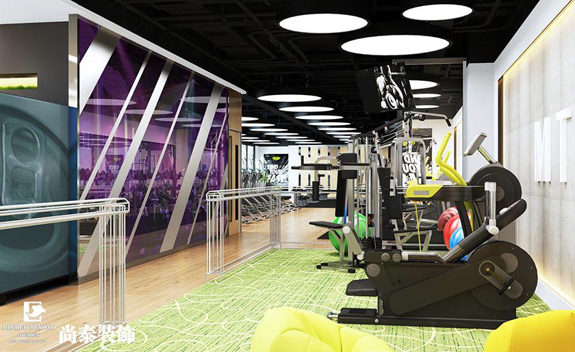 800㎡ 健身會所裝修設(shè)計實景圖 | 每日健身