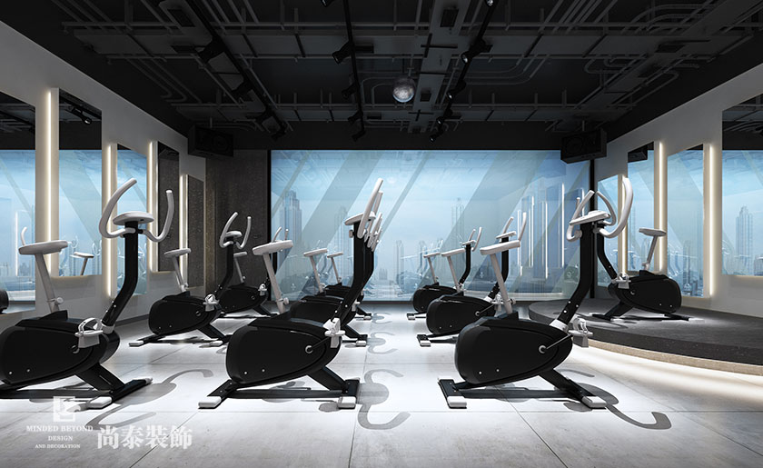 800㎡ 健身會所裝修設(shè)計實景圖 | 每日健身