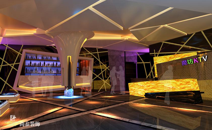 300㎡時(shí)尚KTV裝修設(shè)計(jì) | 魔坊KTV