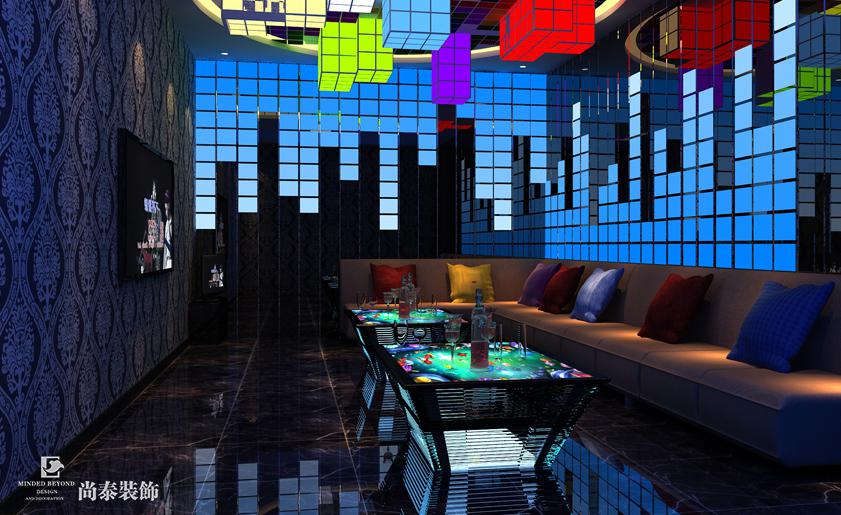 300㎡時(shí)尚KTV裝修設(shè)計(jì) | 魔坊KTV