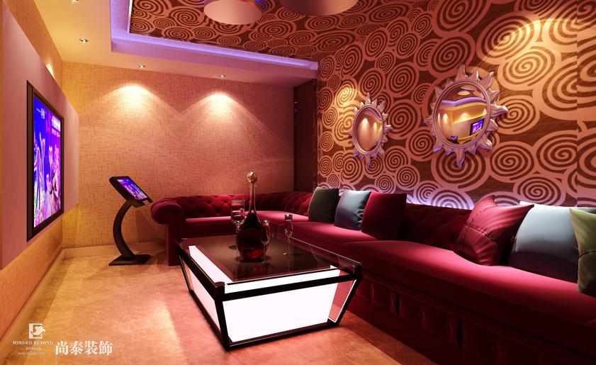 量販?zhǔn)終TV裝修效果圖-人人KTV