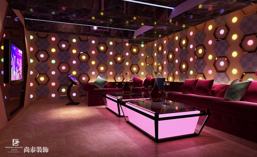 量販?zhǔn)終TV裝修效果圖-人人KTV