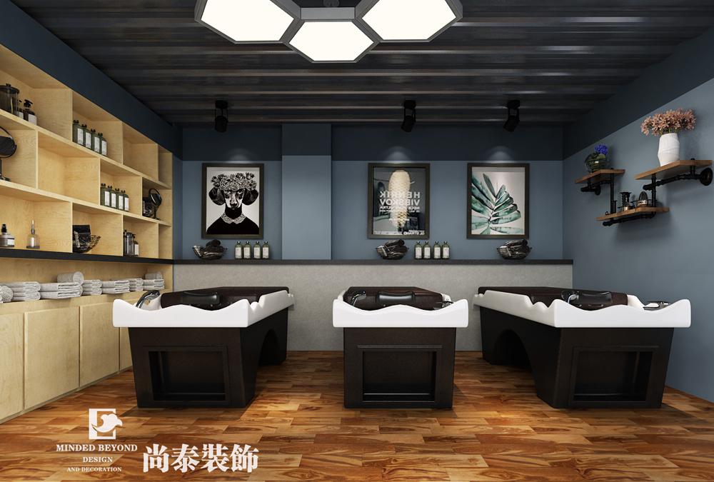 美容美發(fā)店裝修設(shè)計圖