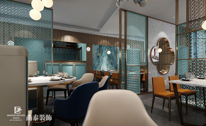 160平新中式餐廳裝修設計 | 盛世廚房