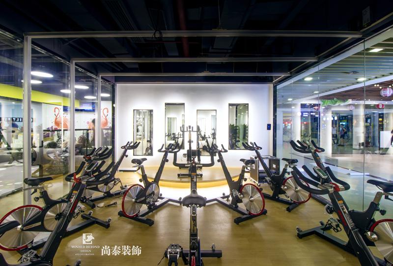 健身會所裝修設(shè)計(jì)實(shí)拍圖