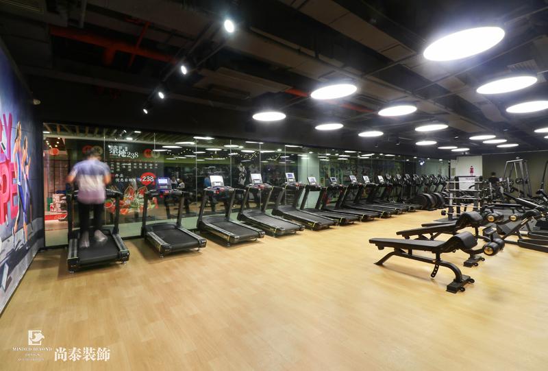 健身會所裝修設(shè)計(jì)實(shí)拍圖