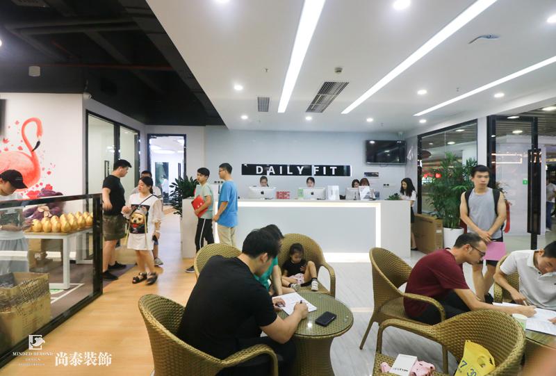 健身會所裝修設(shè)計(jì)實(shí)拍圖