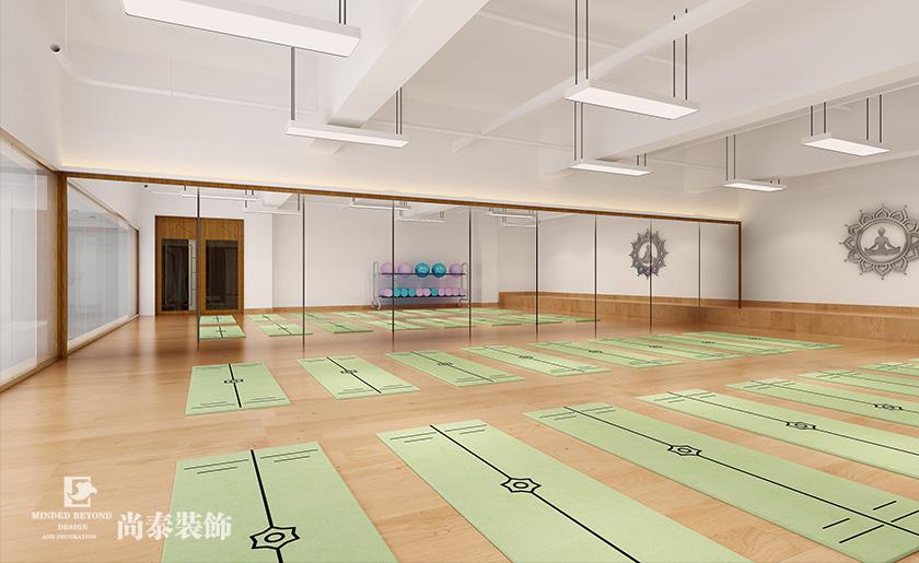 200平米瑜伽普拉提會所裝修設(shè)計 | 瑜美瑜伽