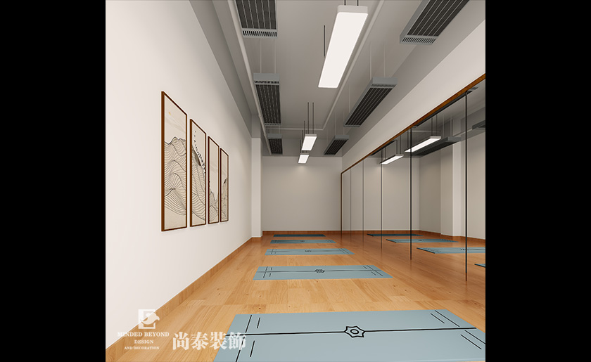 200平米瑜伽普拉提會所裝修設(shè)計 | 瑜美瑜伽