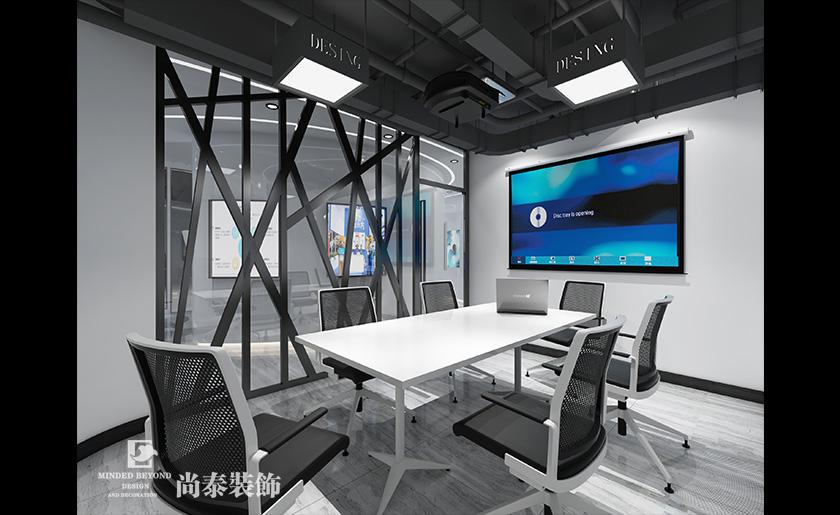 120平米現(xiàn)代簡約廣告展廳裝修設(shè)計 | 廣告牛