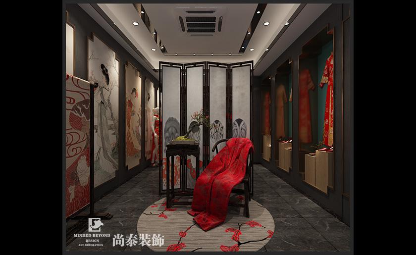 30平米中式婚嫁服裝店裝修設計 | 黛雪嫁妝