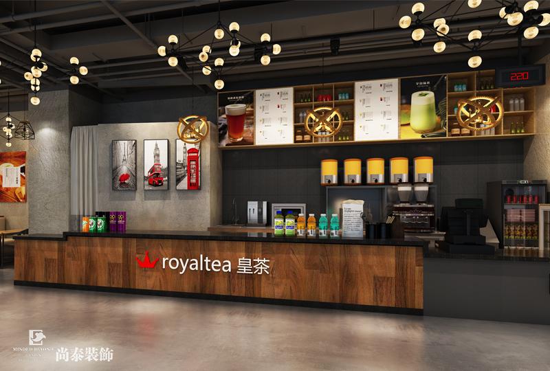 工業(yè)loft奶茶店裝修風(fēng)格圖