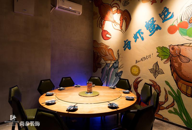 餐廳包間裝修實(shí)景圖