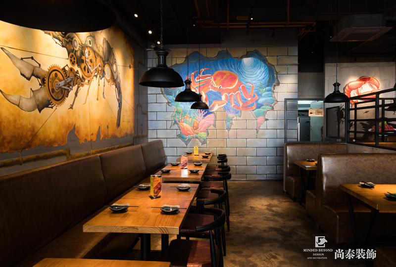 餐廳裝修實(shí)景圖