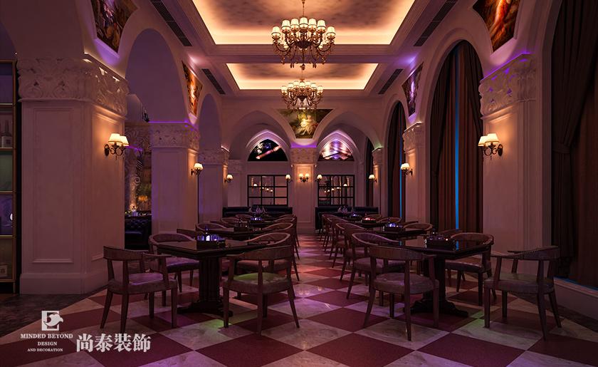 180平米混搭風(fēng)格酒吧裝修設(shè)計(jì)效果圖 | 大堂吧