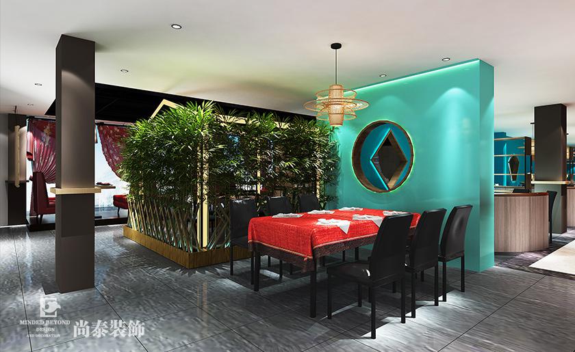 佛山300平米中式經(jīng)典湘菜設(shè)計(jì)