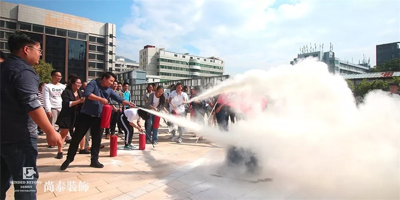 消防演練活動現(xiàn)場