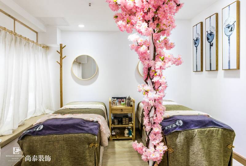 美容室裝修實(shí)景圖