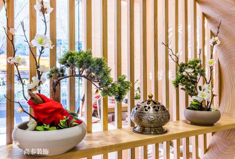 美甲店一角裝修實(shí)景圖