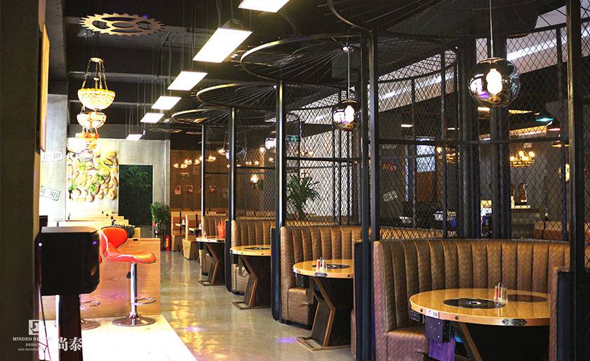 自助餐廳裝修設(shè)計(jì)效果圖