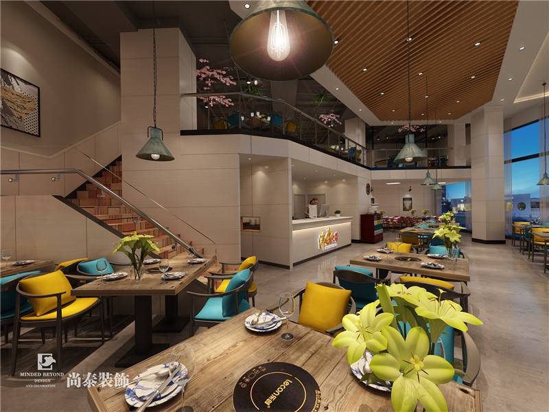 火鍋店裝修效果圖 火鍋店裝修效果圖