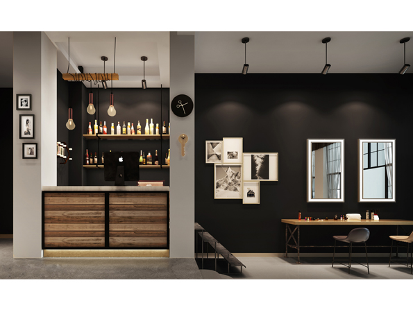 430平米個人形象設(shè)計工作室裝修