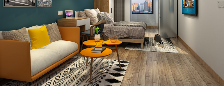 公寓裝修設(shè)計效果圖鑒賞，別具美學(xué)風(fēng)格