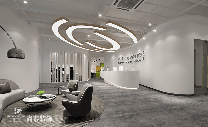 服裝公司辦公室接待區(qū)裝修 服裝公司辦公室接待區(qū)裝修